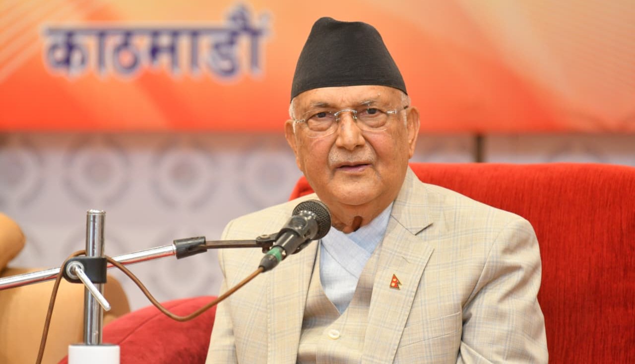 सुशीला कार्की नेतृत्वको  सरकार असंवैधानिक र प्रतिगामी हो : केपी शर्मा ओली