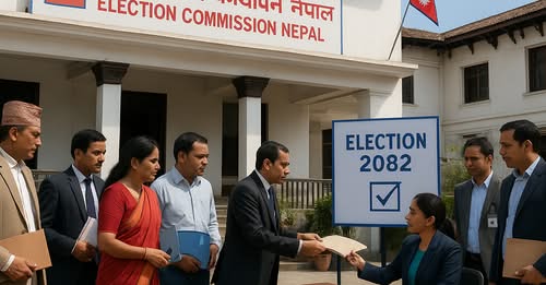 प्रतिनिधिसभा चुनावका लागि १२० दल दर्ता