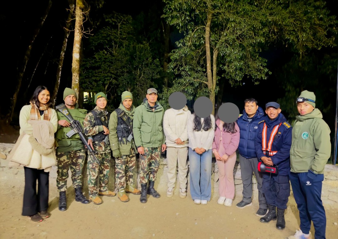 शिवपुरीमा हराएका तीन जनालाई सेनाले गर्‍यो उद्धार