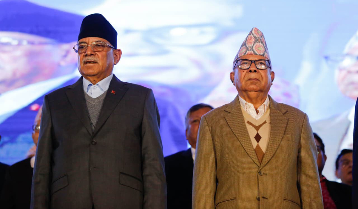 बने नेपाली कम्युनिस्ट पार्टीको संयोजकमा प्रचण्ड, माधव नेपाल सहसंयोजक