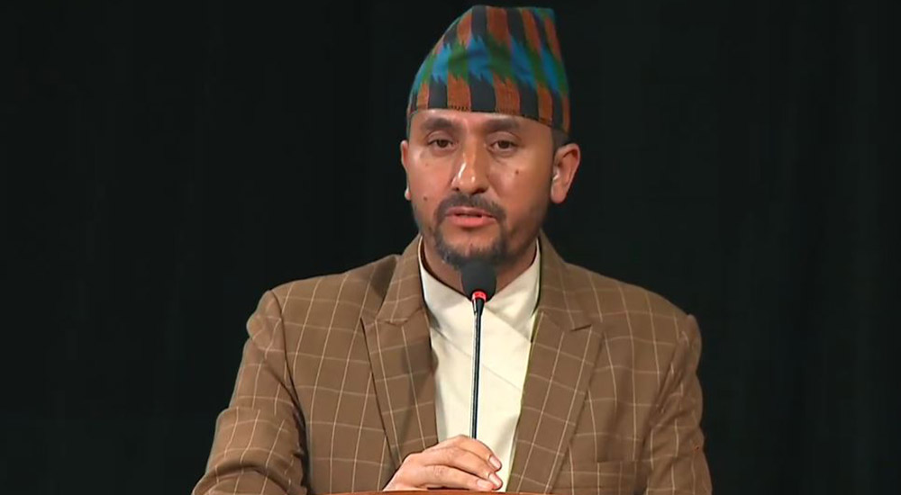 बर्तमान सरकारको मुख्य कार्यादेश निर्वाचन गराउनु हो : सञ्चारमन्त्री खरेल