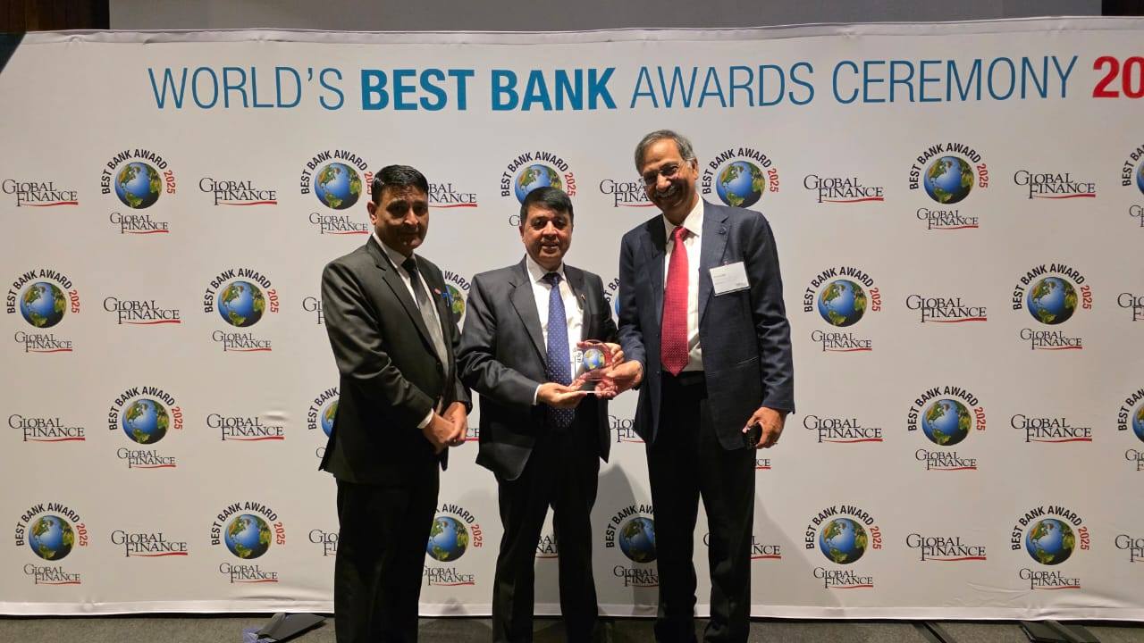 ग्लोबल आइएमई दोस्रो पटक नेपालको उत्कृष्ट बैंक घोषित