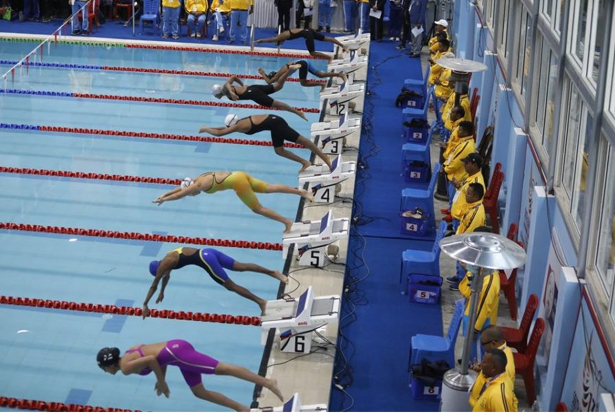 नेपालगञ्जमा राष्ट्रिय स्विमिङ च्याम्पियनसिप हुदै