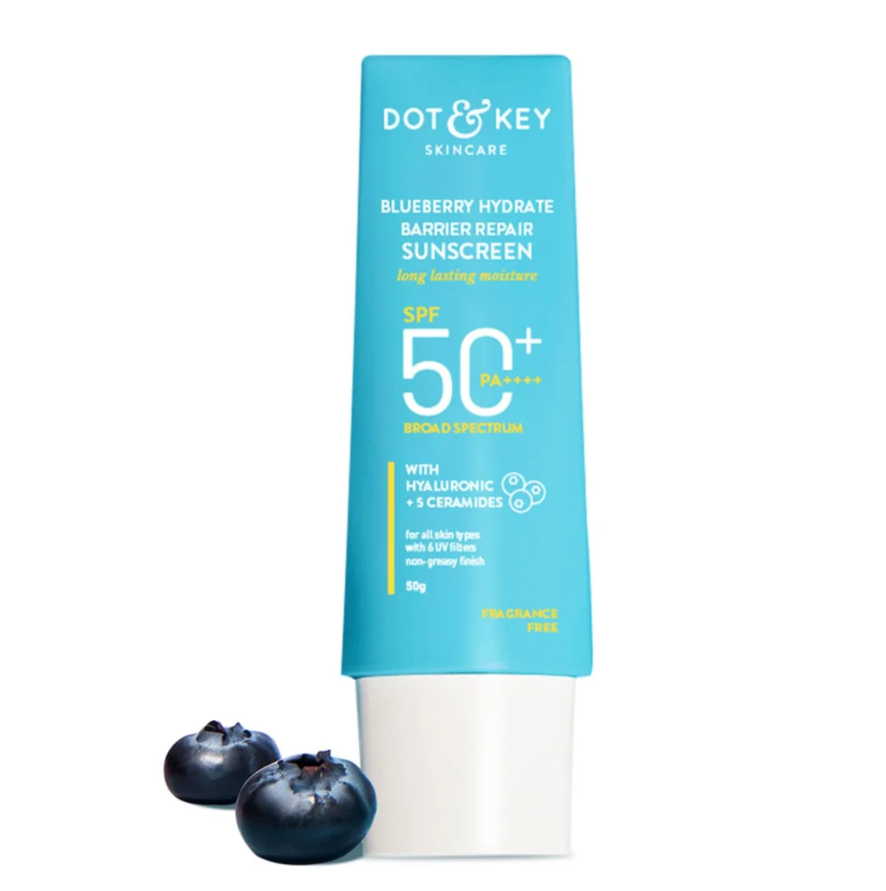 Dot & Key Blueberry Hydrate Barrier Repair Sunscreen SPF50+ 50g