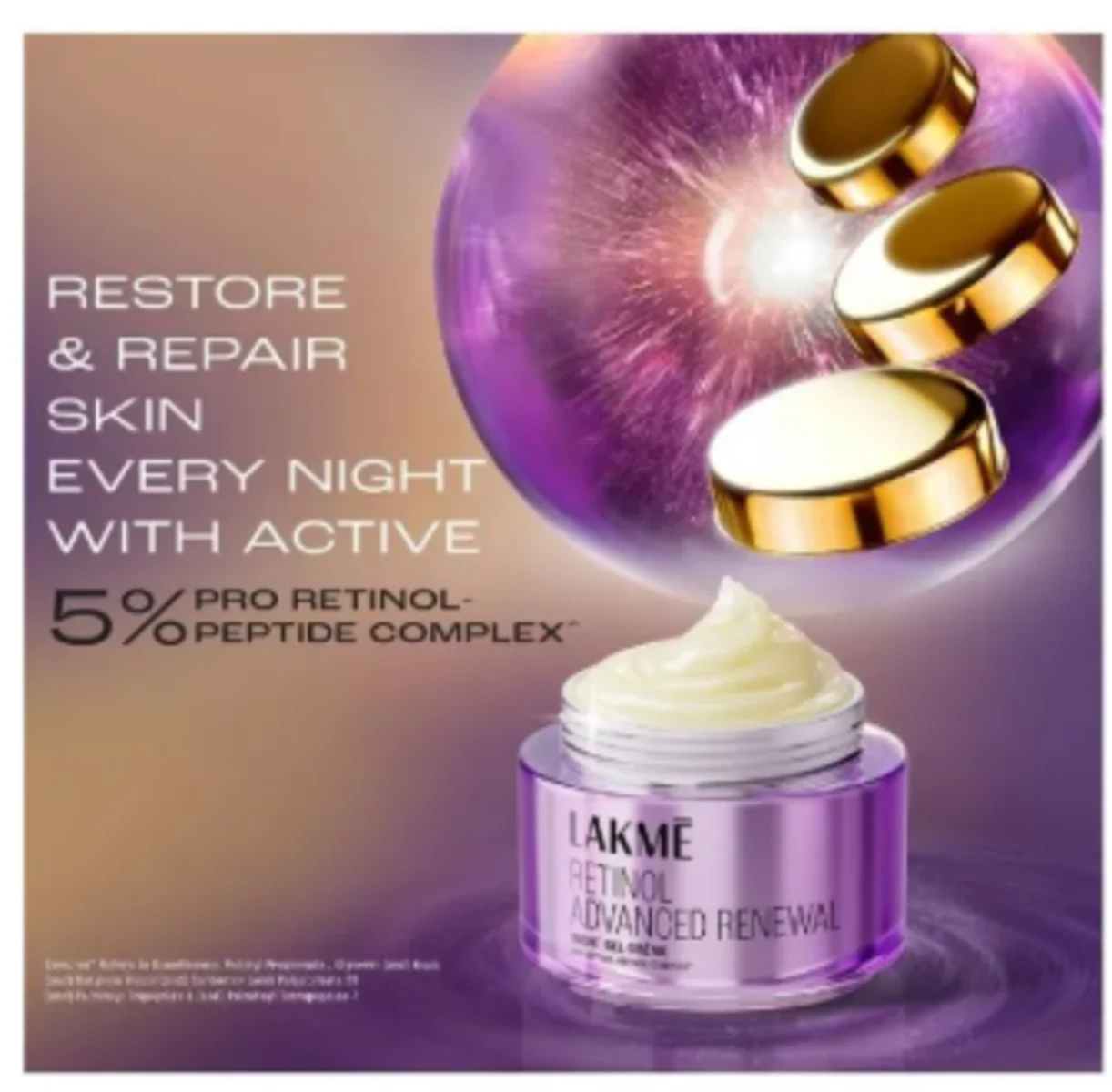 Lakme RETINOL Absolute Youth Infinity Night Cream 50gm