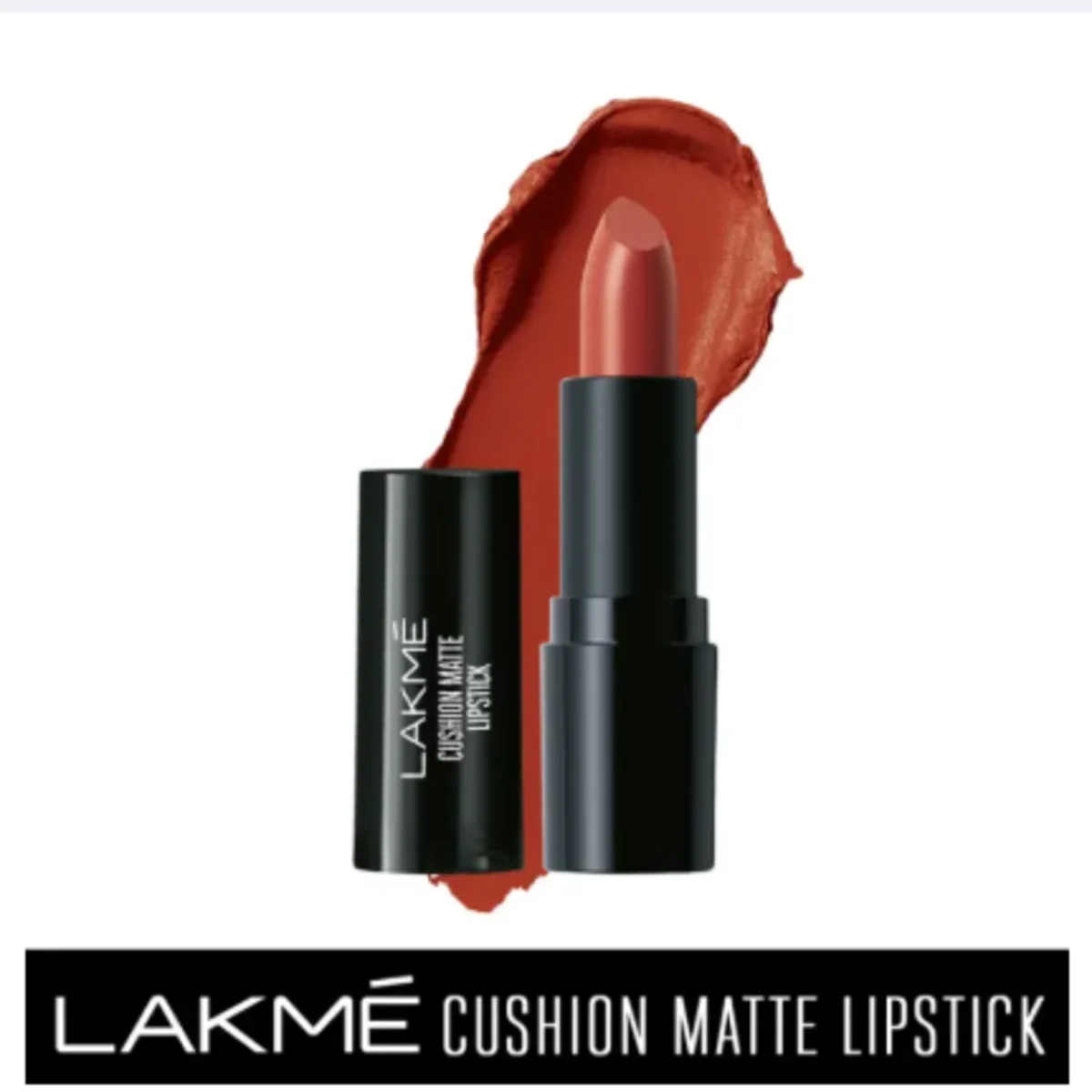 Lakme Cushion Matte Lipstick Red Orchid CR4 - 4.5 g