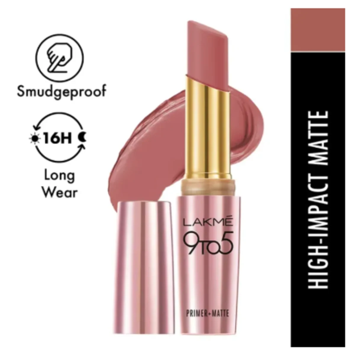 Lakme 9 To 5 Primer+Matte MP9 Nude Touch Lipsticks - 3.6gm