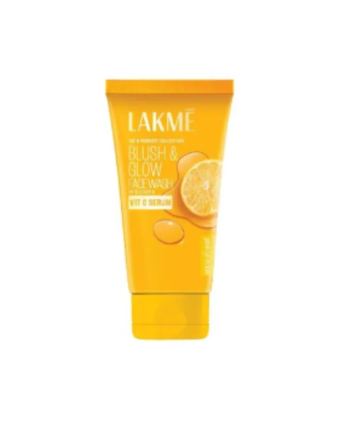 Lakme Blush & Glow Brightening Face Wash Lemon With Vitamin C Serum 100g
