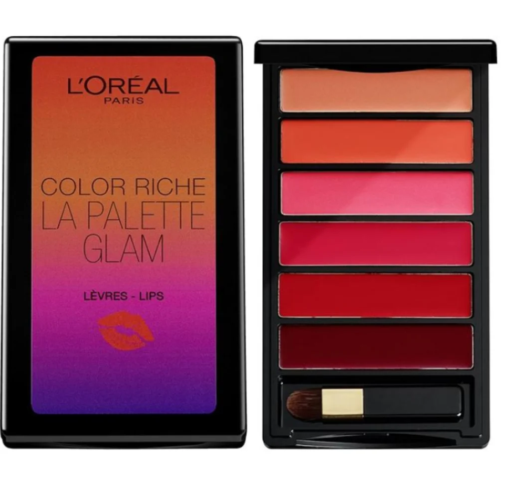 L'Oreal Color Riche La Palette Glam Lips 6g