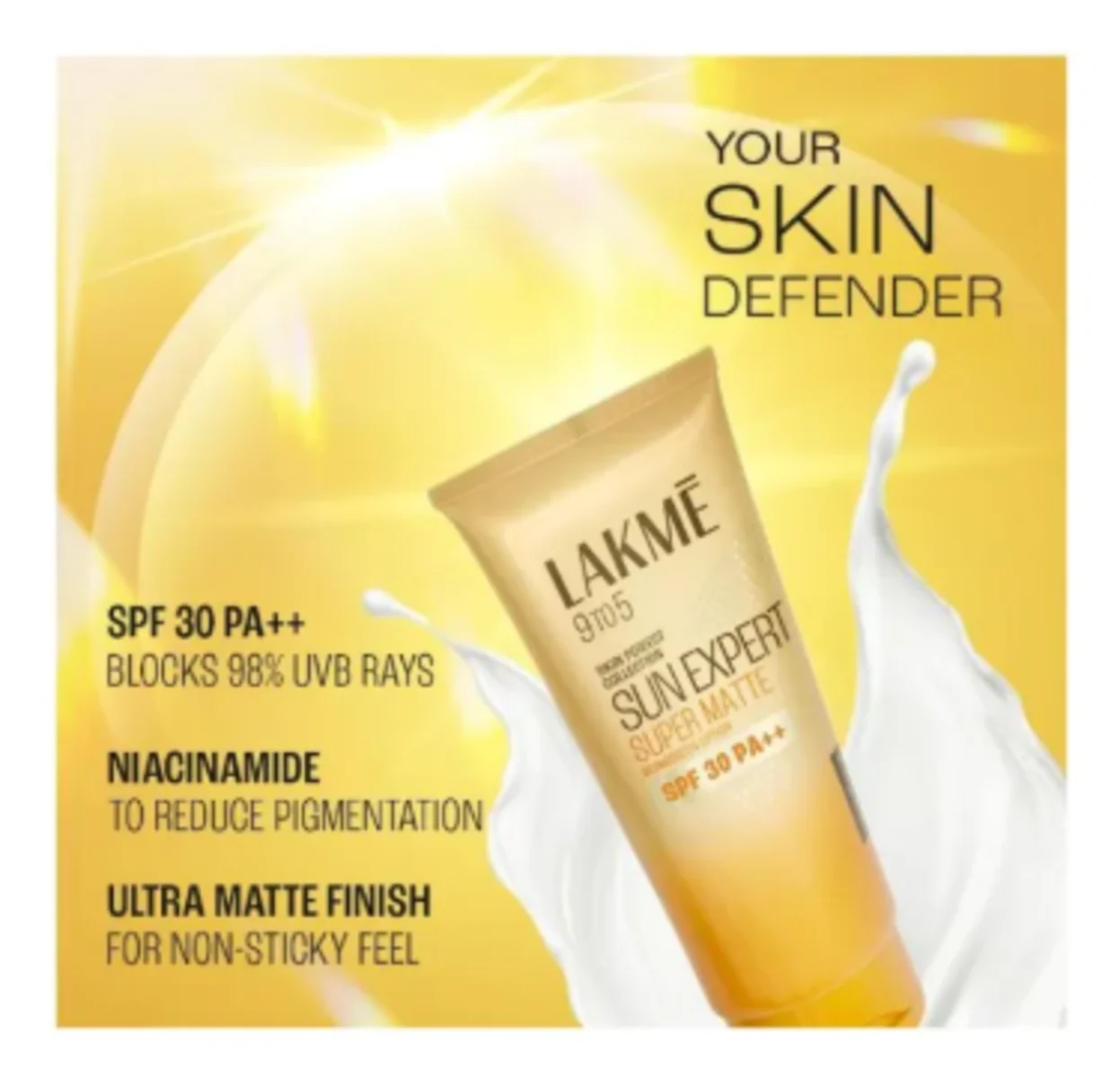 LAKMÉ Sun Expert SPF 30 PA++ Super Matte Lotion 100ml