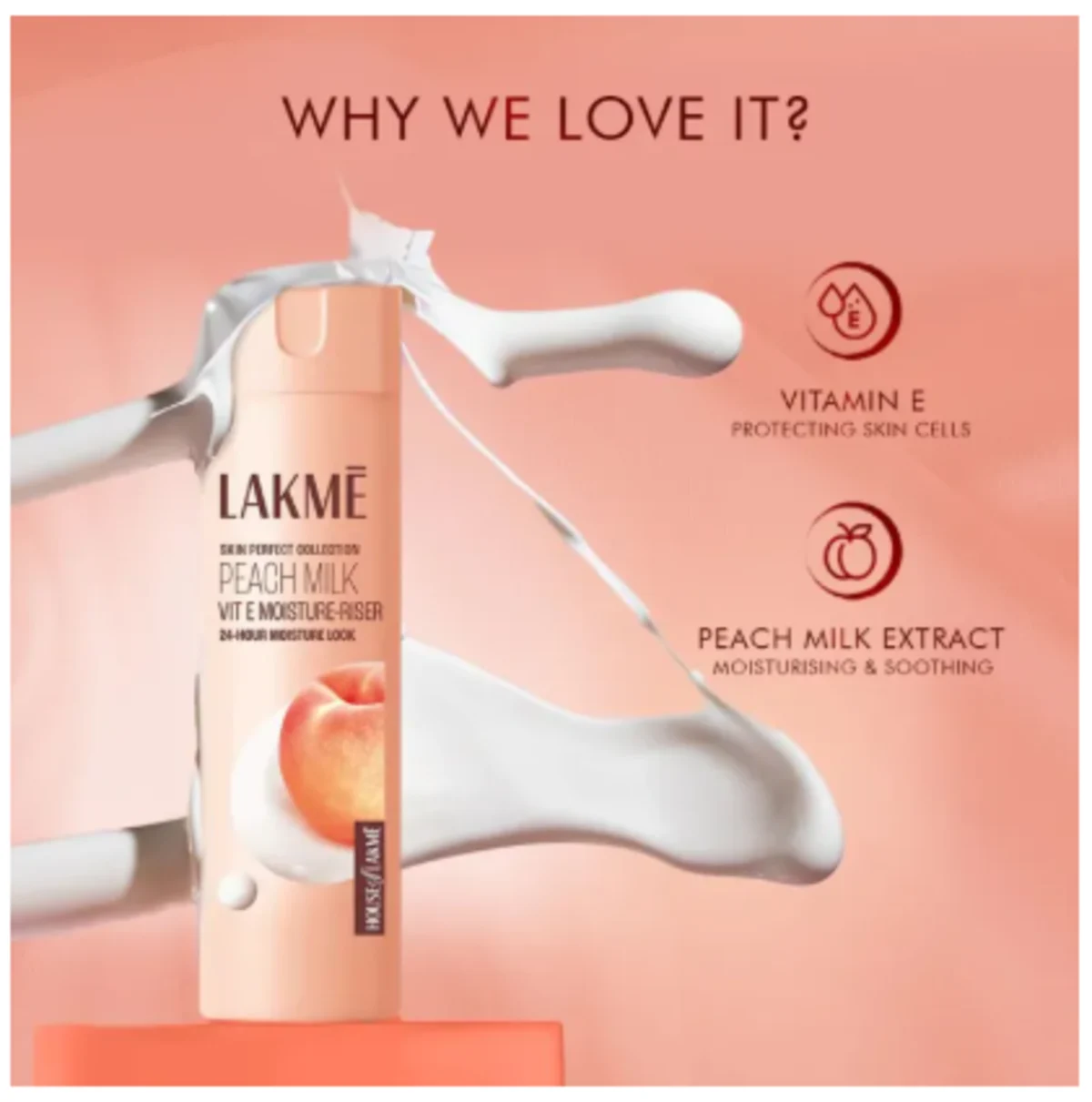 Lakme Peach Milk Moisturizer 120ML