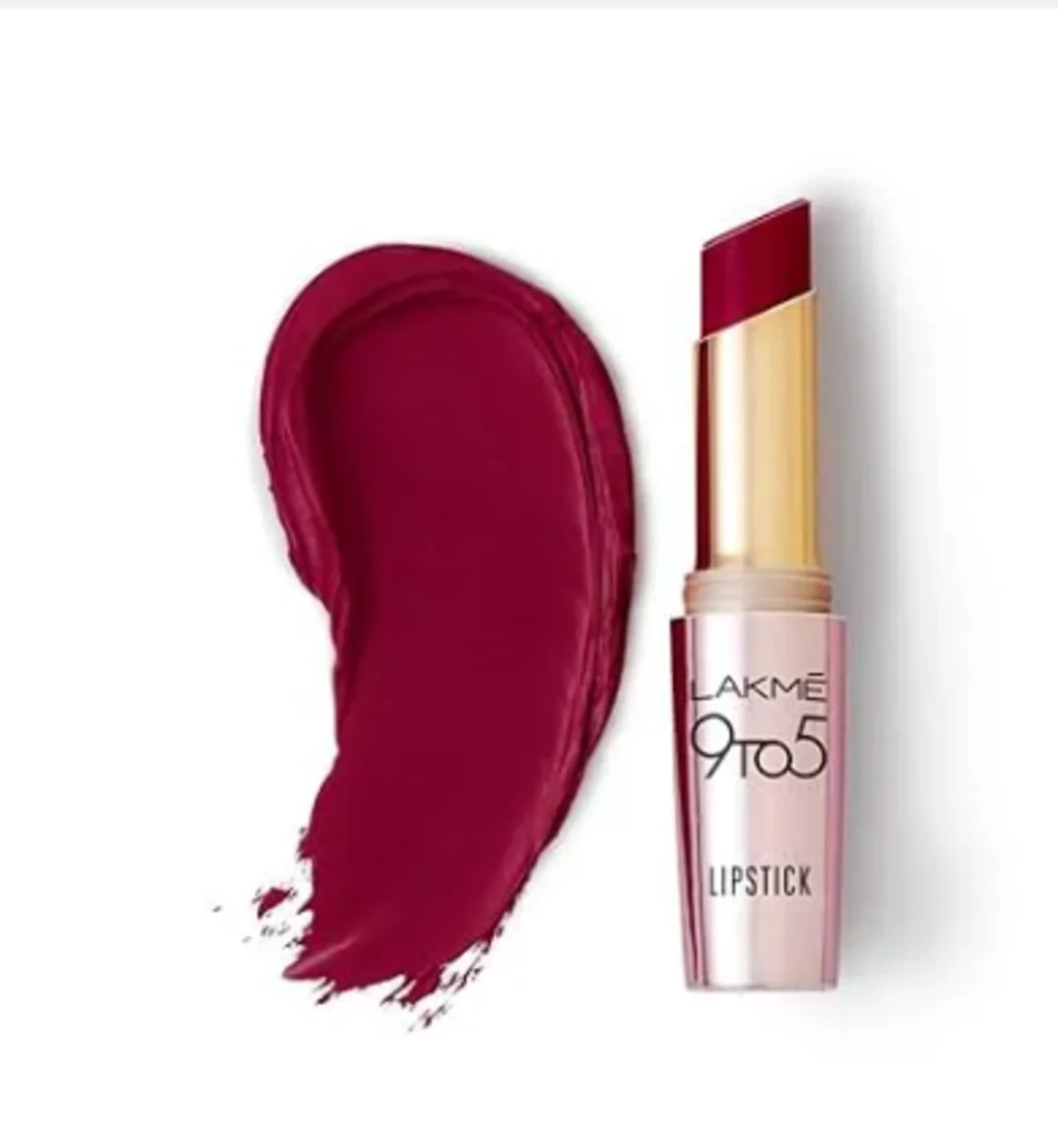 Lakme 9 To 5 Primer+Matte MP6 Deep Wine Lipsticks - 3.6gm