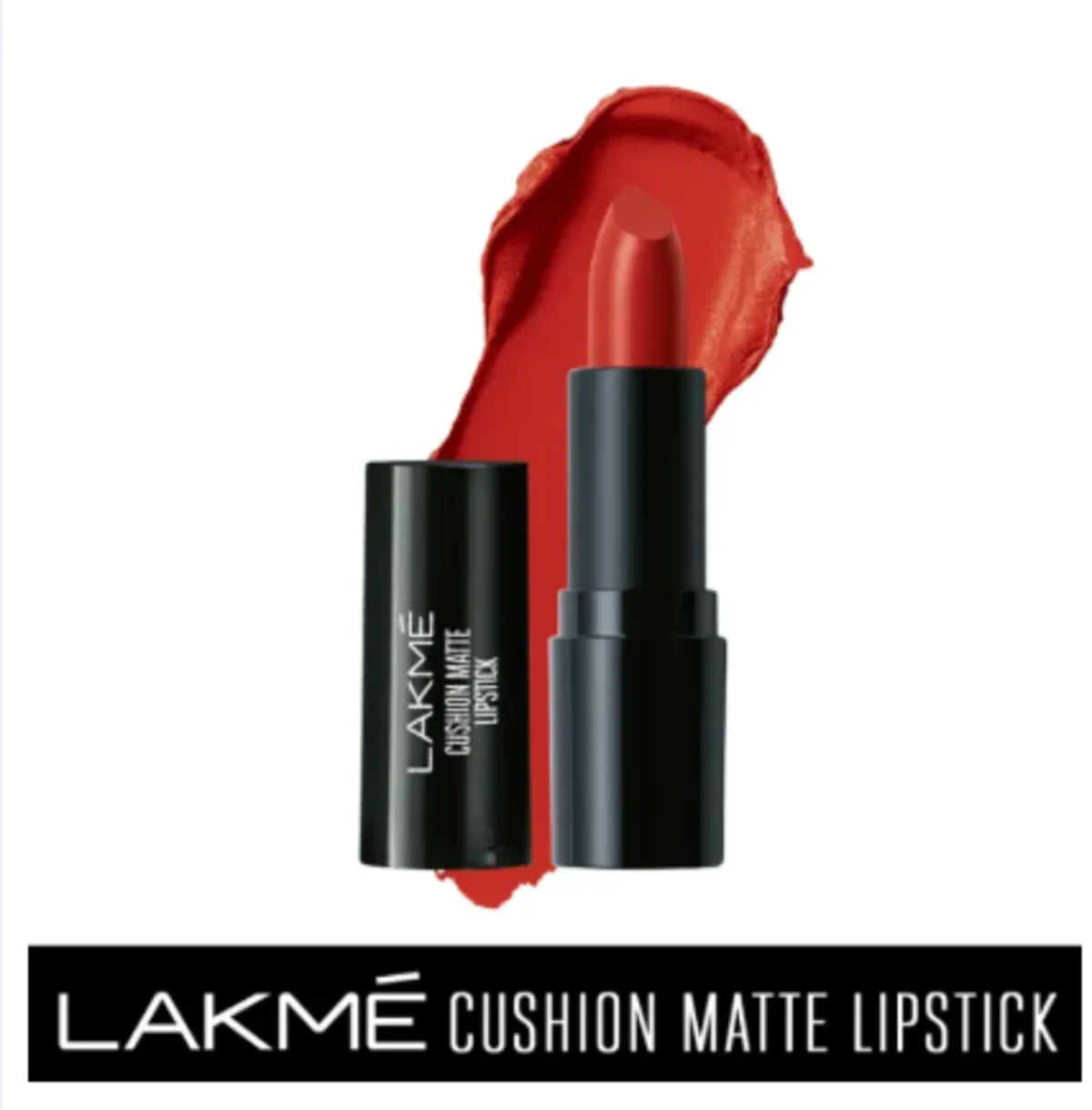 Lakme Cushion Matte Lipstick Red Rose - 4.5 g
