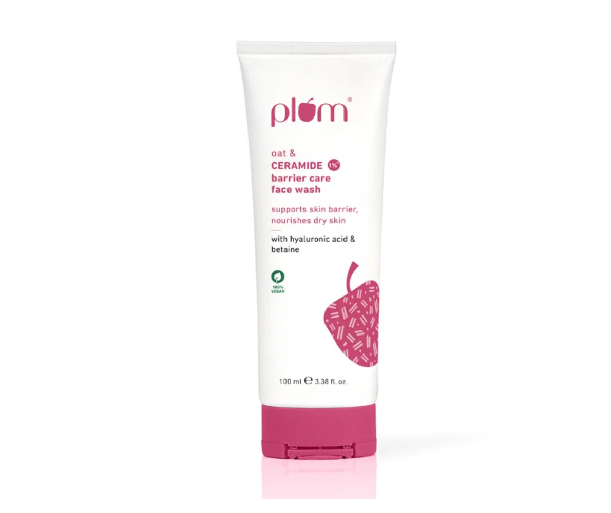 Plum Oat & 1% Ceramide Barrier Care Face Wash 100ml