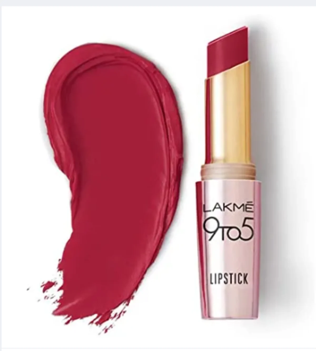 Lakme 9 To 5 Primer+Matte MR5 Berry Base Lipsticks - 3.6gm BUY ONE GET ONE FREE