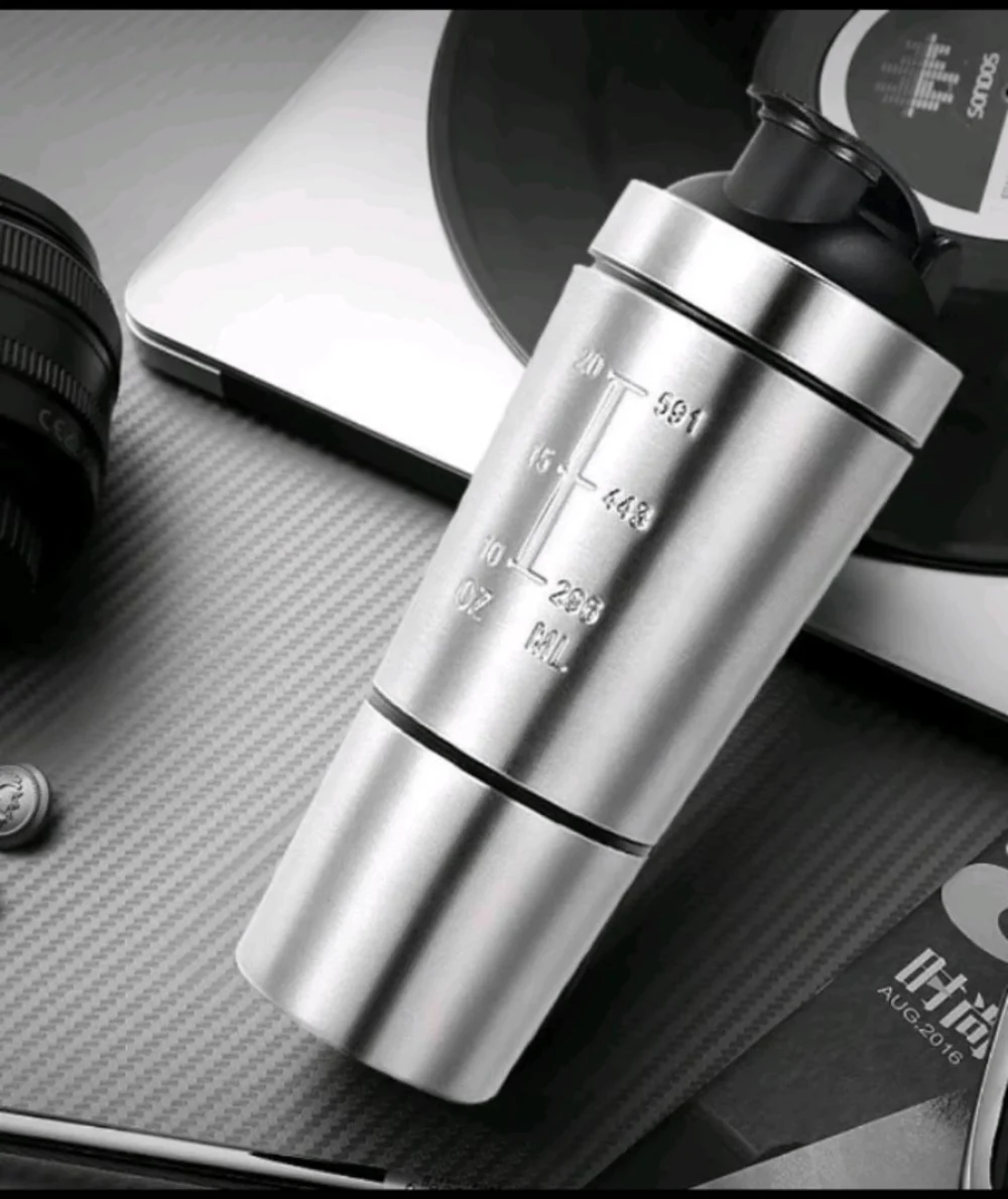 Under Armour Steel Gym Shaker with and without Storage Container