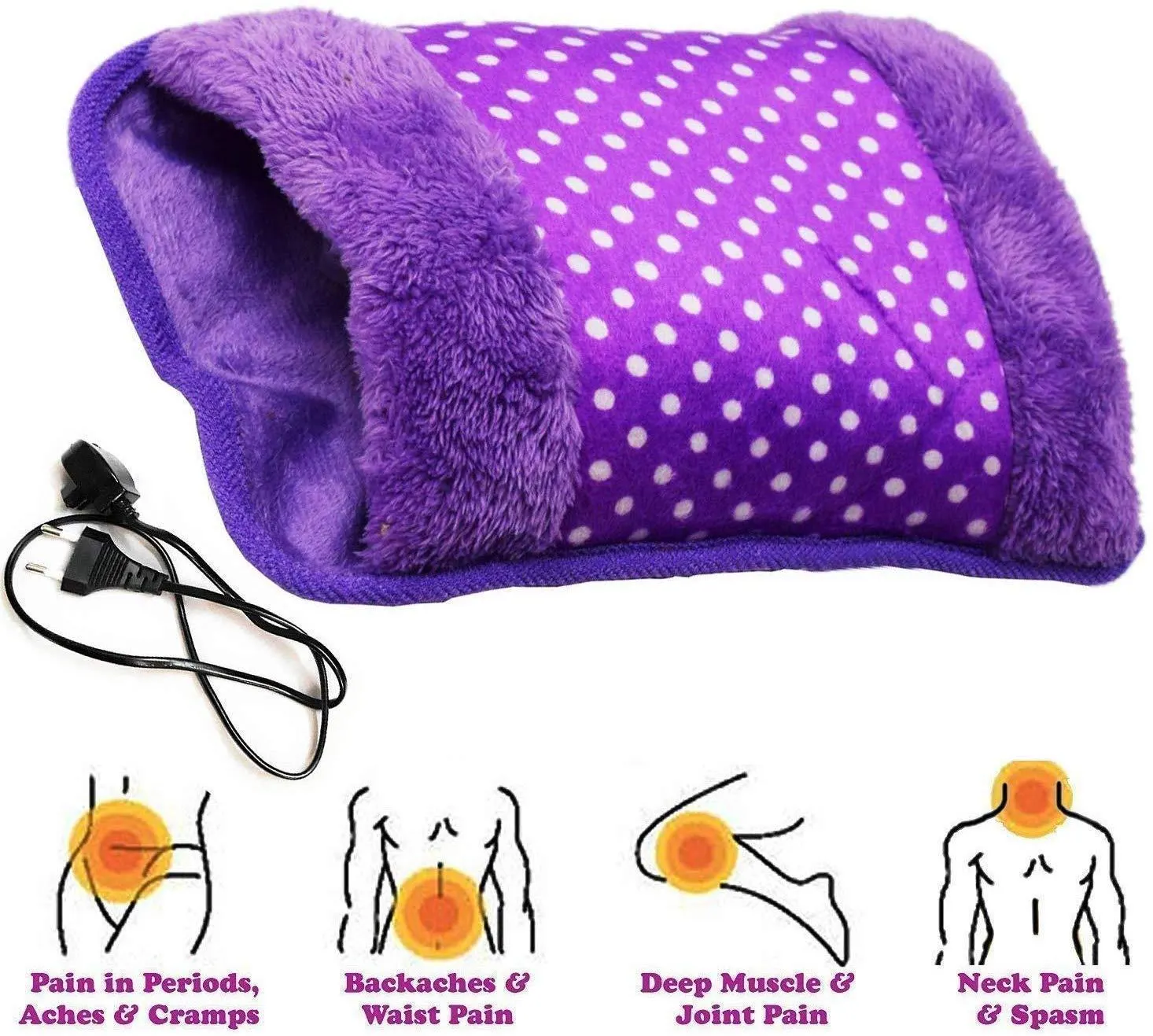 Hot Water Bag For Pain Relief, Heating Bag Electric, Heating Gel Pad-Heat Pouch Hot Water Bottle Bag, Electric Hot Water Bag.