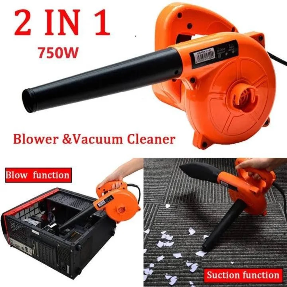 2 In 1 Portable Electric Air Blower Vacuum Cleaner Dust Remover.