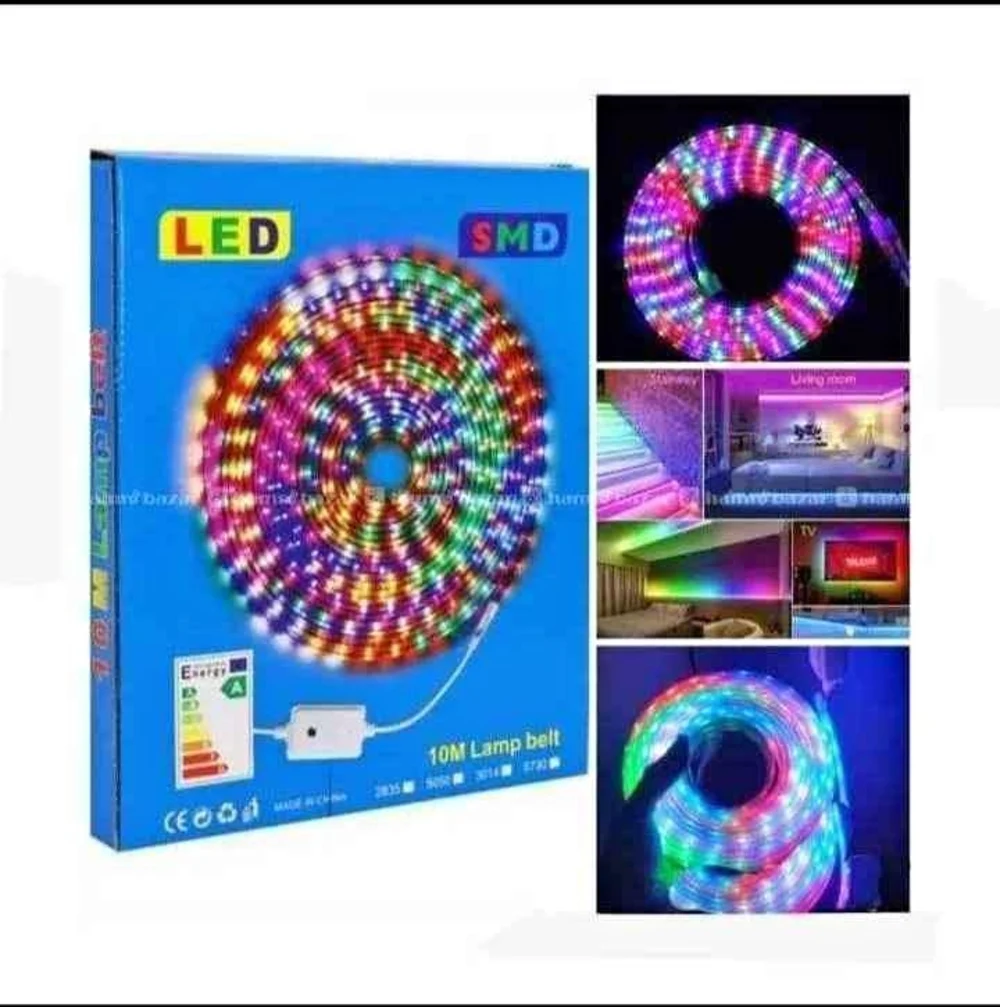 Portable Rope Light Waterproof 10M LED Lamp Belt-Multi Light.