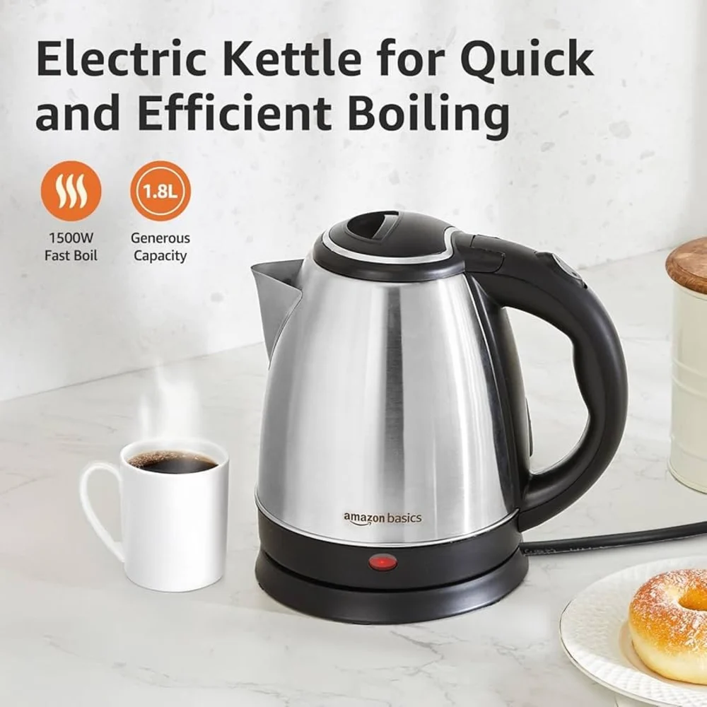 Portable Electric Kettle 1.8L(1500 Watt)