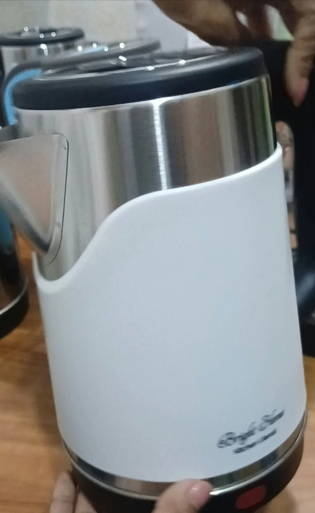 Electric Jug Stainless Steel Kettle - Multicolor