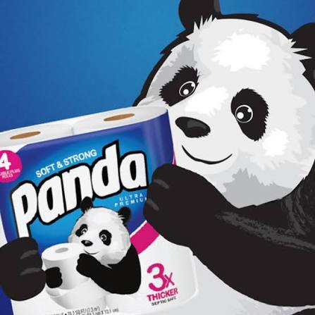 Panda Toilet Papers