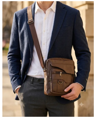 Fashionable Side Bag Shoulder Bag Waist Bag/Mobile Bag Fanny Packs Belt Pouch for Travel Hiking Shopping Outdoor For Men