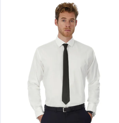Tie Shiny Mens Solid Skinny 2" Inch Black Necktie Tie