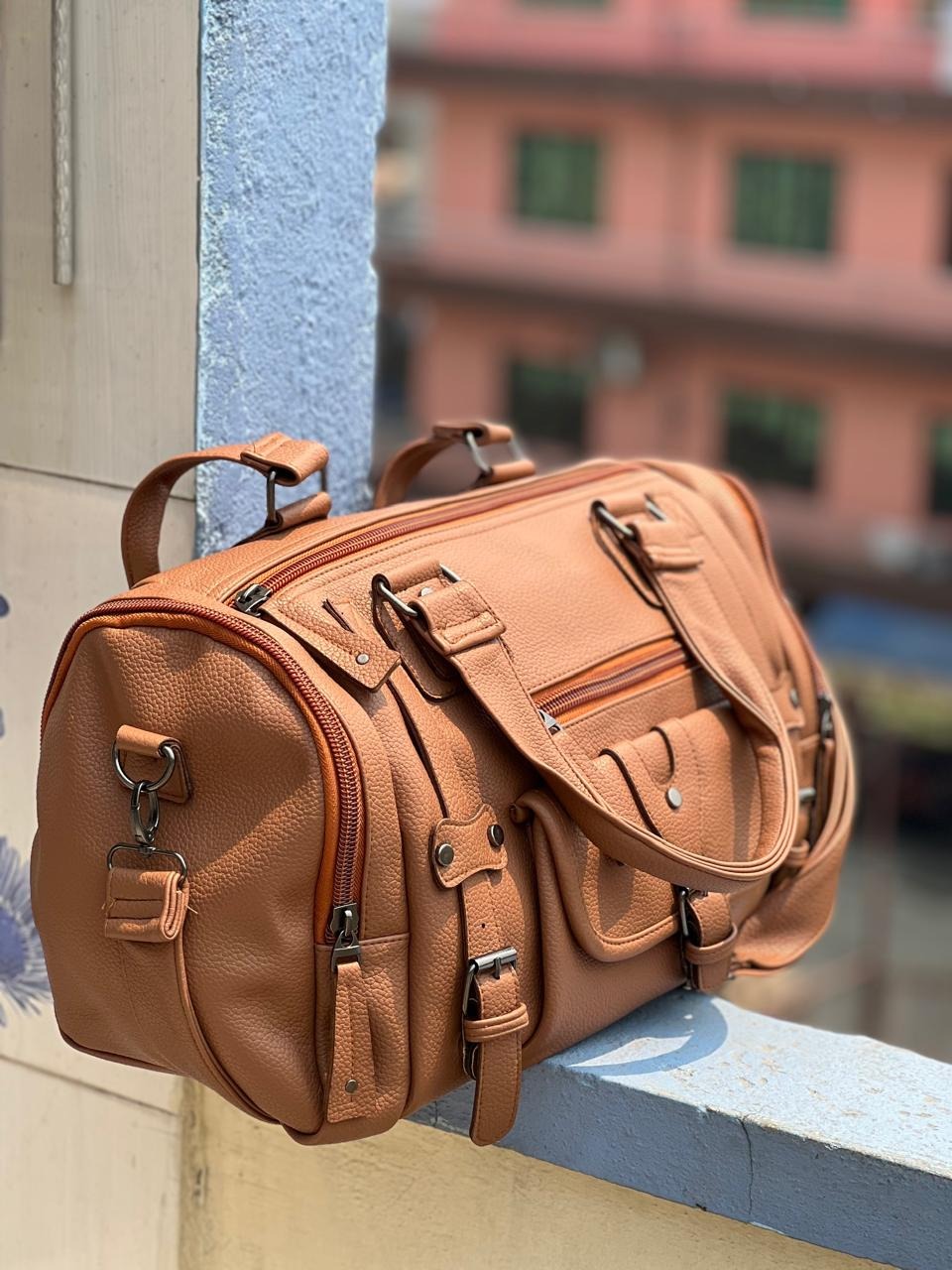 PU Leather Side Bag For Business |Cross-Body Messenger Bag For Men