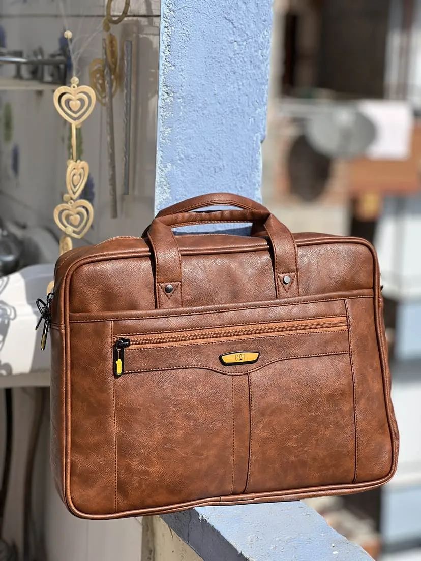 Official Bag Briefcase Bag File Bag Laptop Bag Travel Document Bag PU leather Side Bag