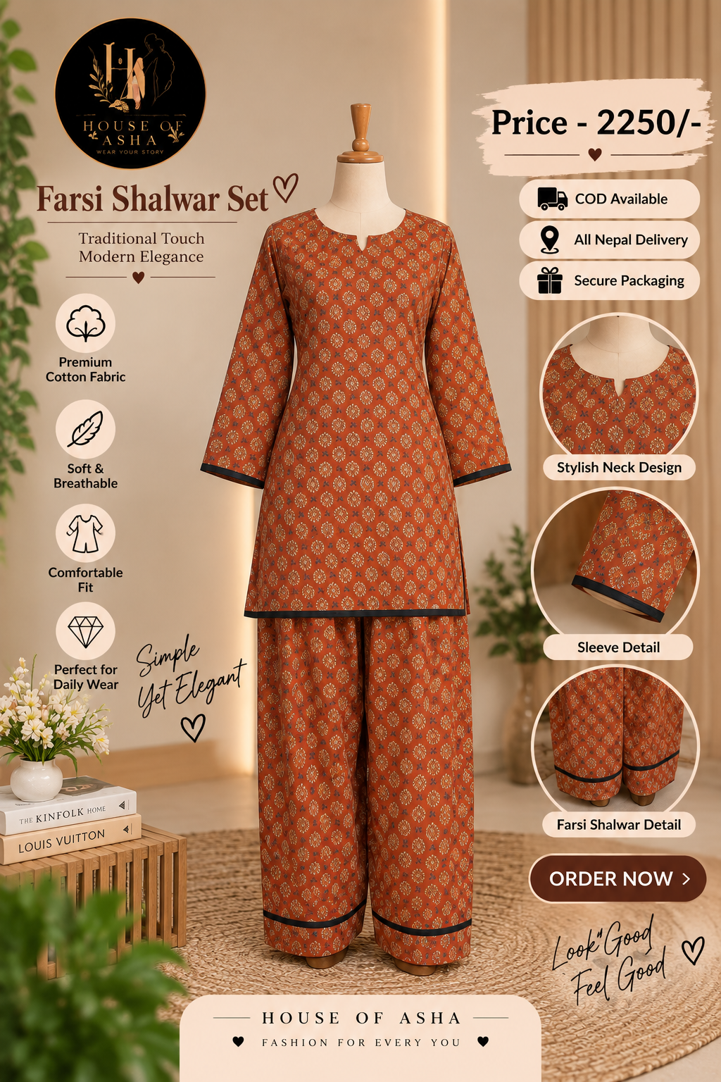 Farsi salwar set