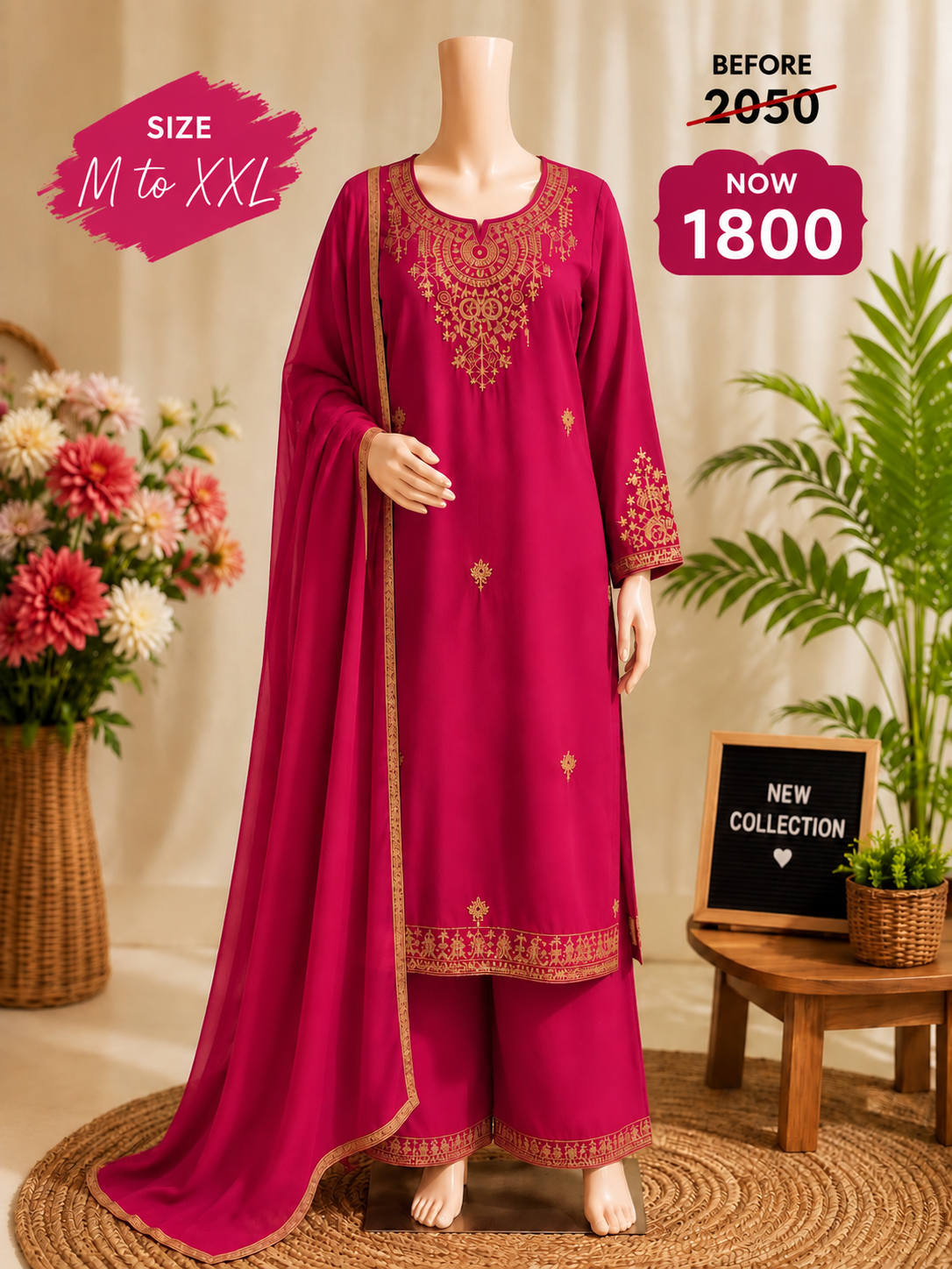 Georgette set