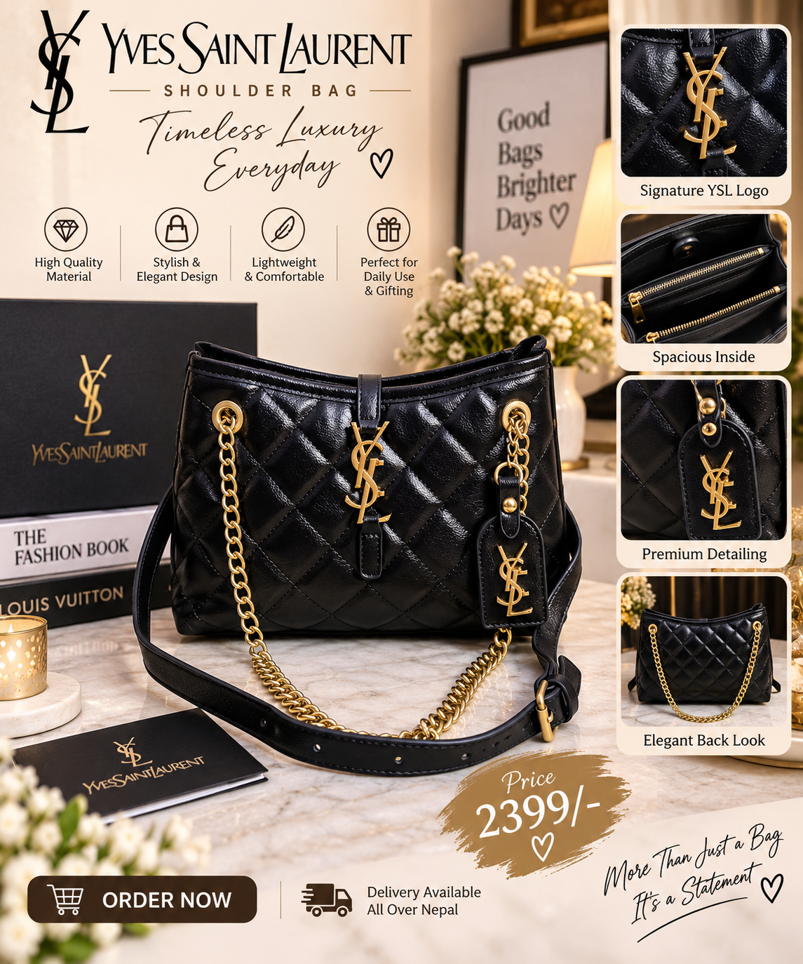 YSL high quality bag