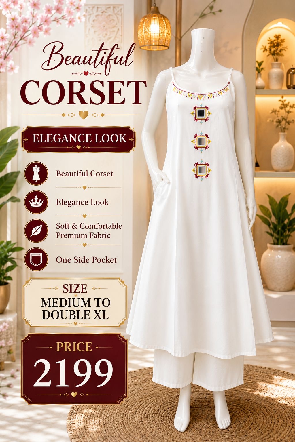 Sleeve less cord set