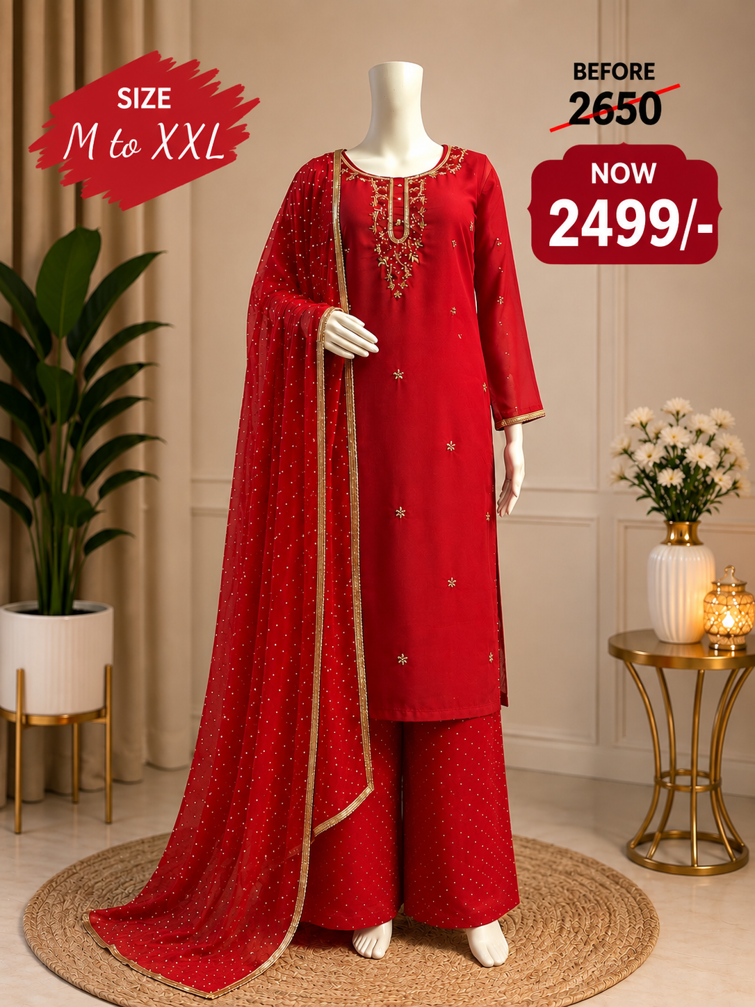 Georgette set