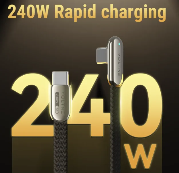 Voltme DOTT C2374 240w USB-C to USB-C Fast Charging Cable