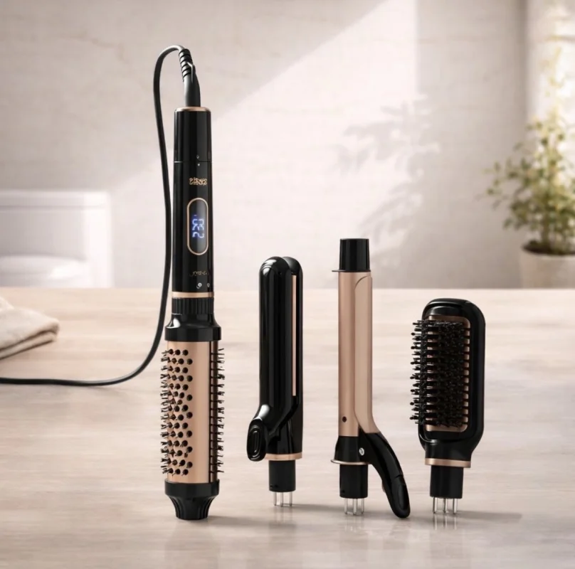 4-in-1 Hair Straightener & Curler