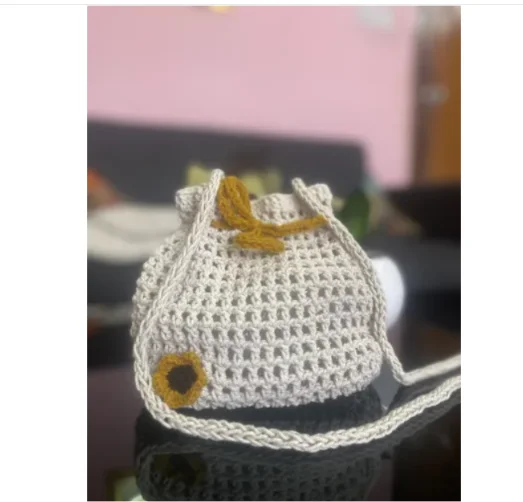Crochet Potli Bag (small)