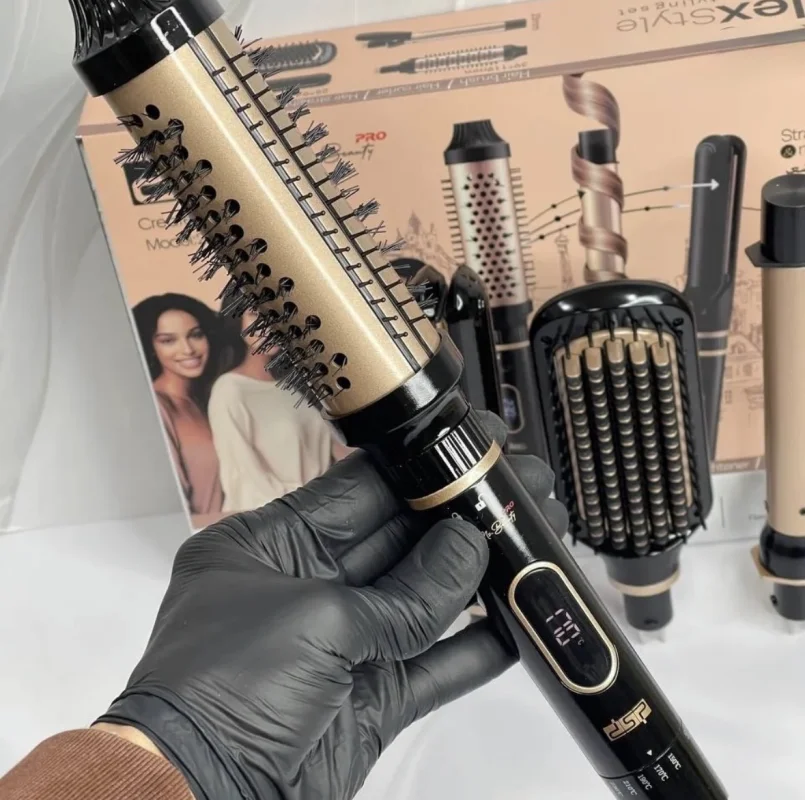 4-in-1 Hair Straightener & Curler
