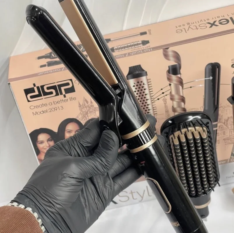 4-in-1 Hair Straightener & Curler