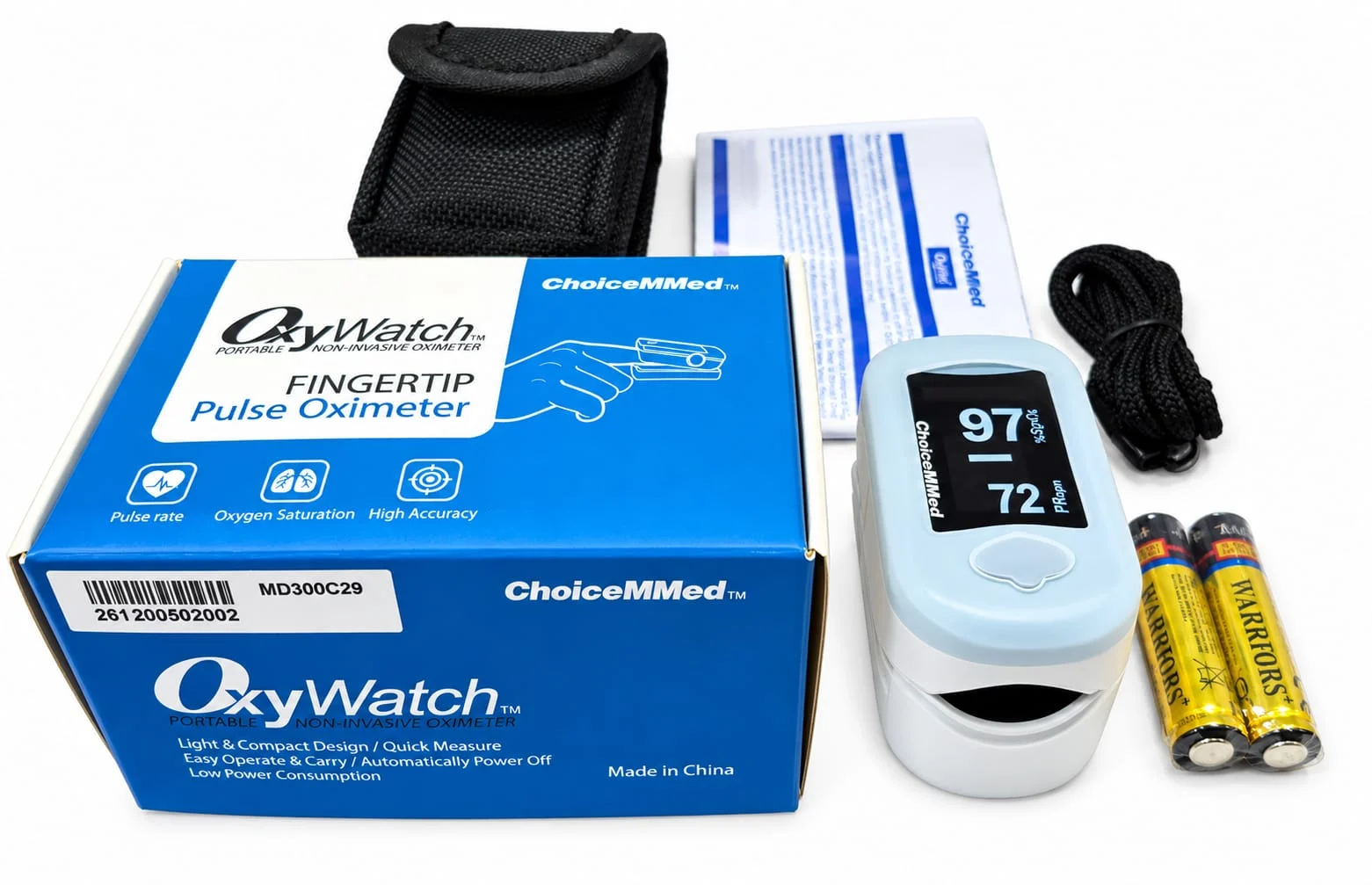 ChoiceMMed Fingertip Pulse Oximeter MD300 C29