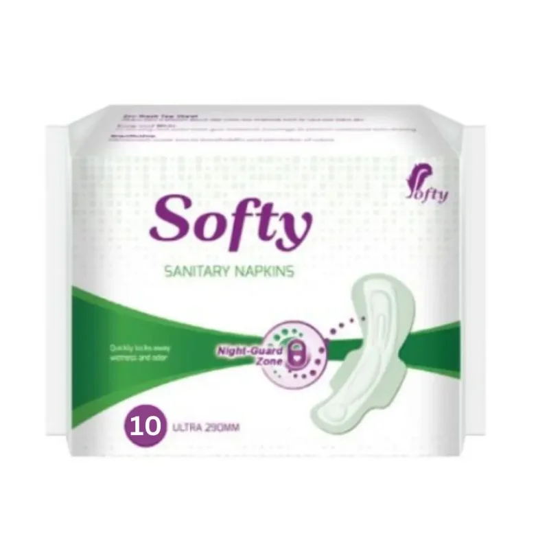 SOFTY SANITARY NAPKINS XL 10PADS