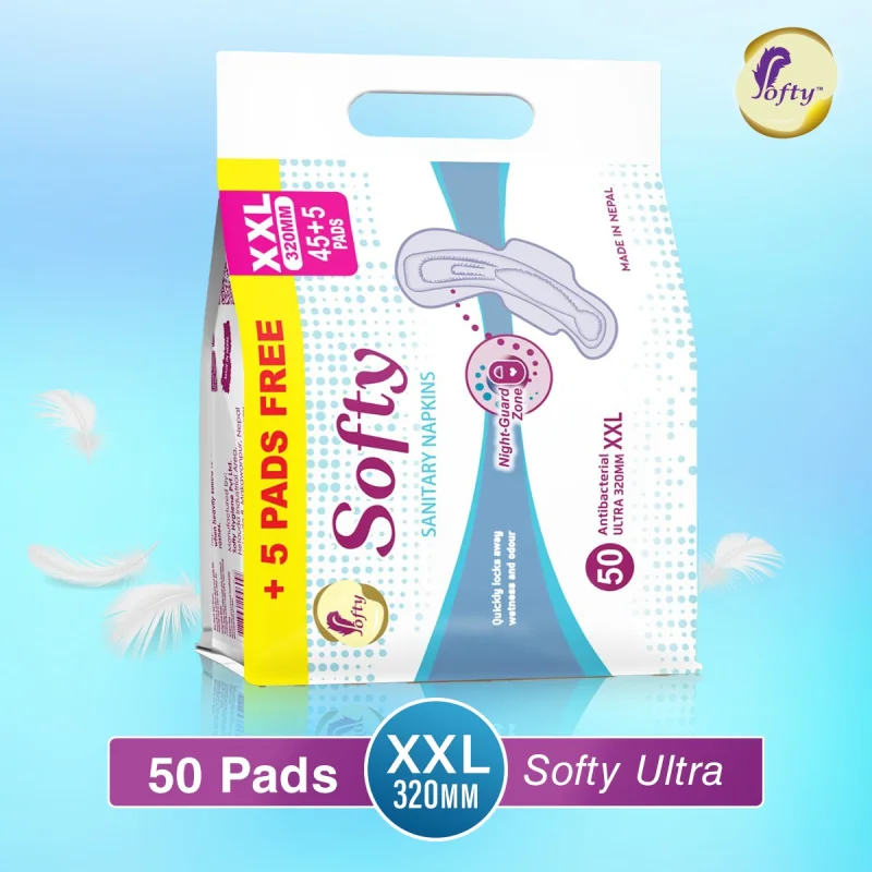 SOFTY SANITARY NAPKINS XL 10PADS