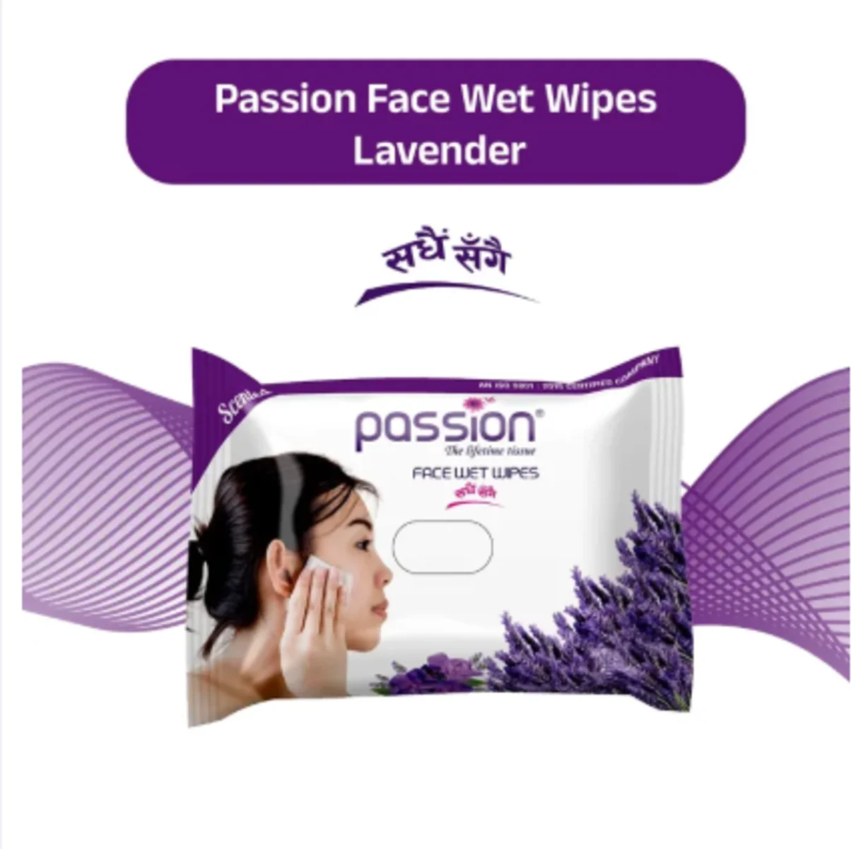 PASSION FACE WET WIPES 1PKT