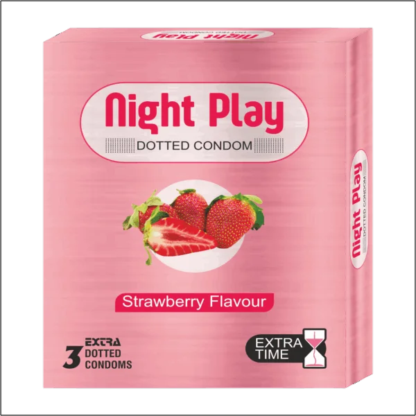 ROMANTIC STRAWBERRY FLAVOURED 3PCS