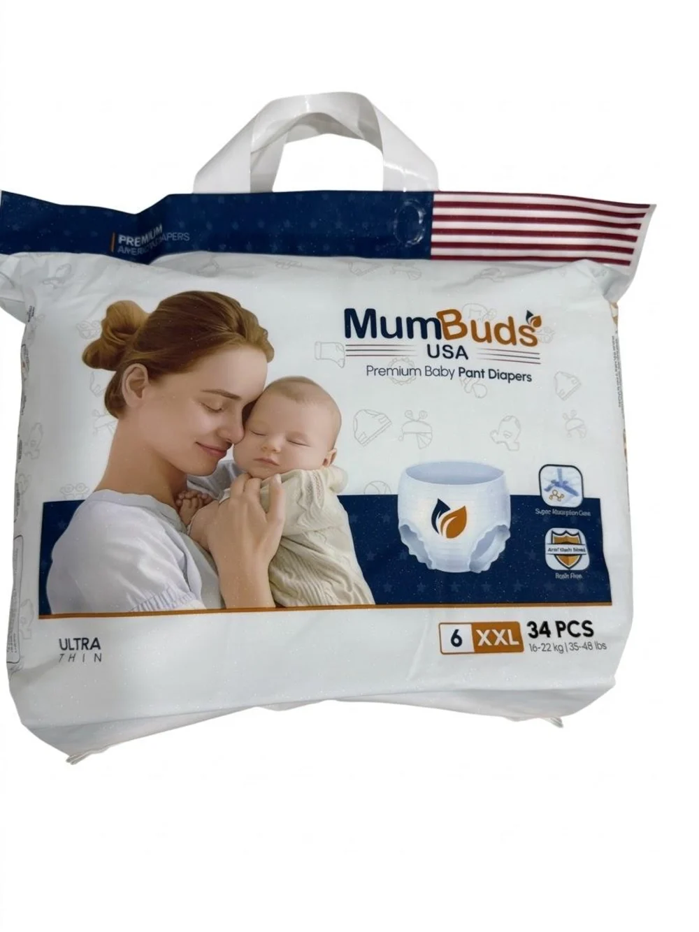 MumBuds Pant Style Diaper (16-22 kg) XXL34