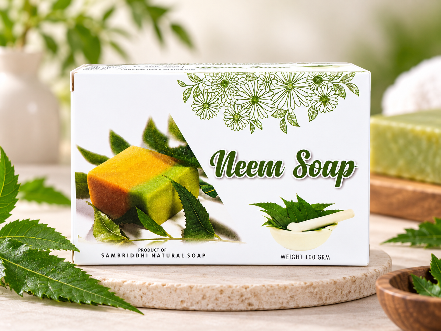 Neem Soap by Sambriddhi Natural Soap