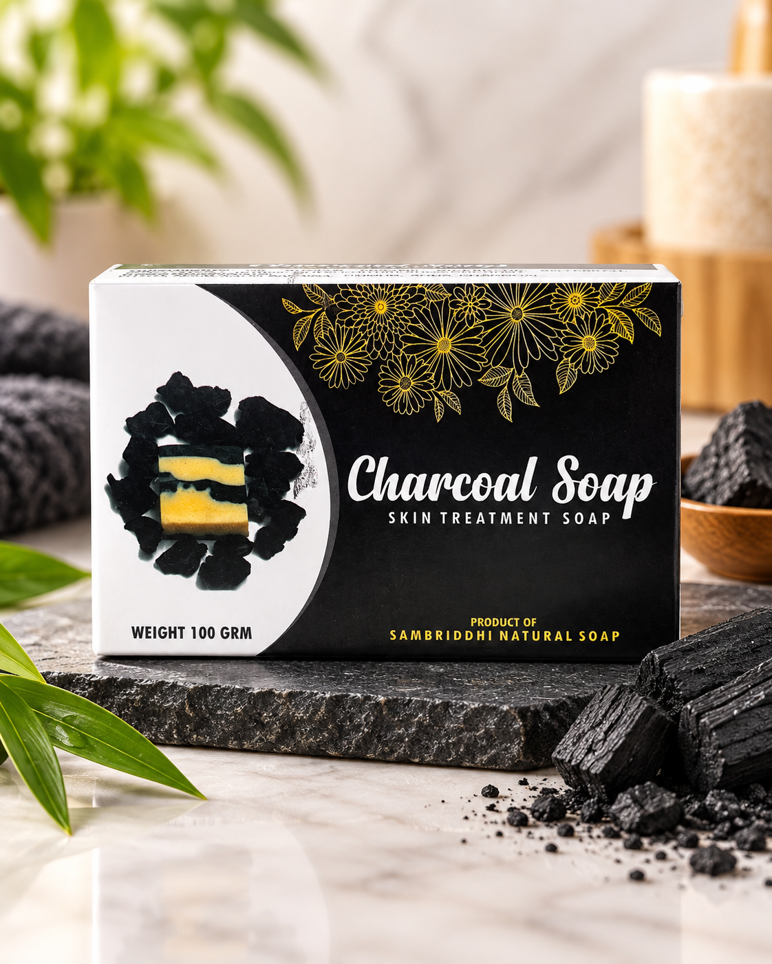Charcoal Soap – Skin Treatment Soap