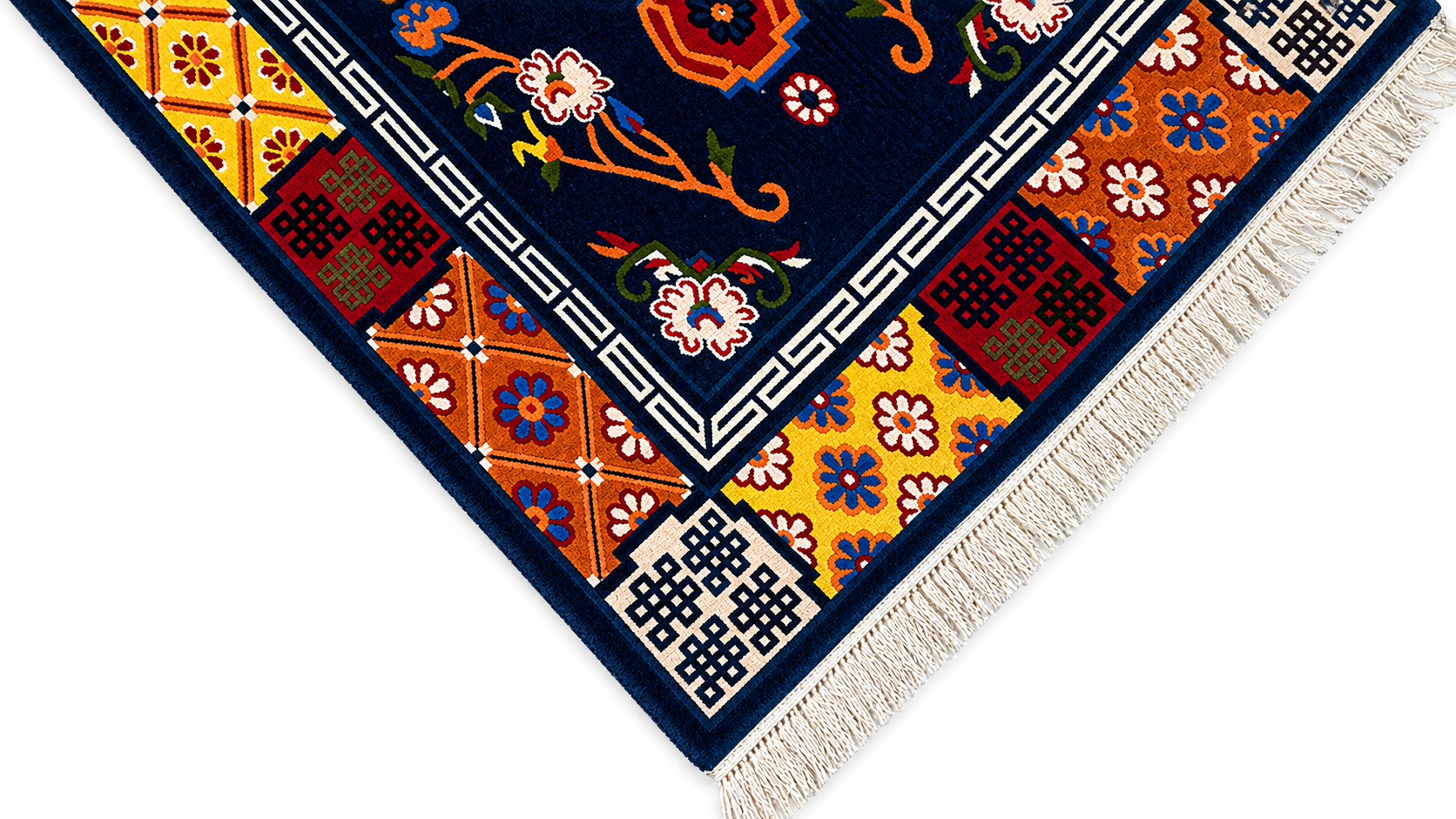HandKnotted Nepali Woollen Carpet 100 Knots-92 Cm x 194 Cm