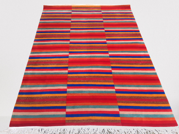 Premium Hand-Knotted Nepali Woolen Carpet (60 Knots) – Traditional Multicolor Design Rug for Living Room & Bedroom (172 cm x 239 cm / 5.64 x 7.84 Ft)